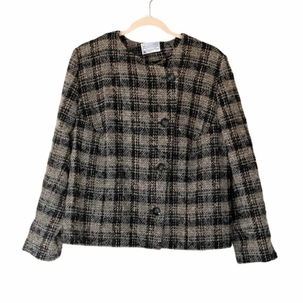 Vintage 70’s 80’s Virgin Wool Pendleton Blazer Size XL